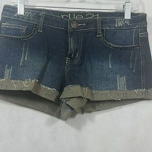 Rue 21 Women Summer Denim Embellishe Pockets